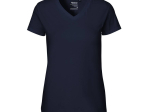 Tee-shirt femme col v
