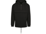 Sweat homme à capuche col zippé