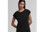 Ladies regular extended shoulder tee