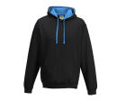 Sweat capuche contrastée