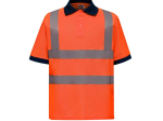 Polo manches courtes haute visibilité