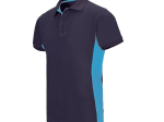 Polo bicolore manches courtes