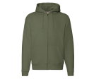 Sweat capuche grand zip 280