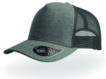 Casquette 5 pans style trucker en jersey
