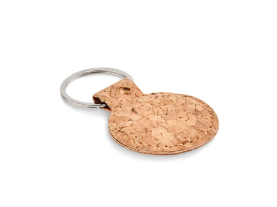 CINCIN - Porte-clés rond en liège