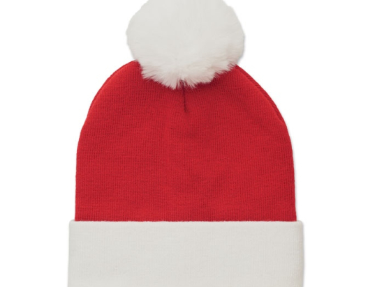MENSA - Bonnet de Noël tricoté