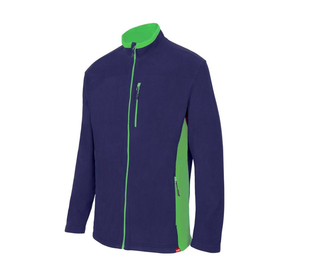 Veste polaire bicolore