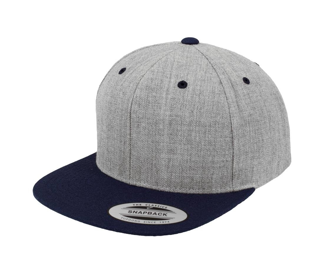 Casquette snapback bicolore