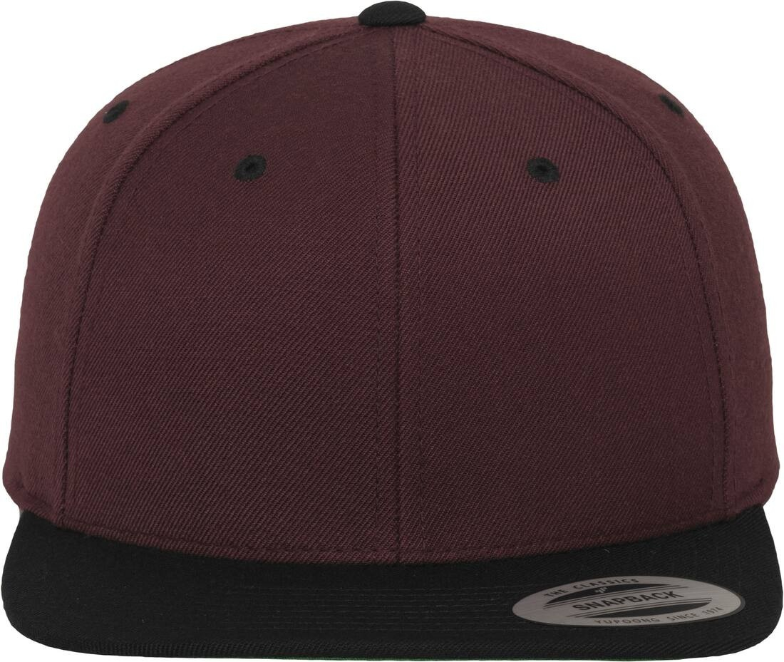 Casquette snapback bicolore