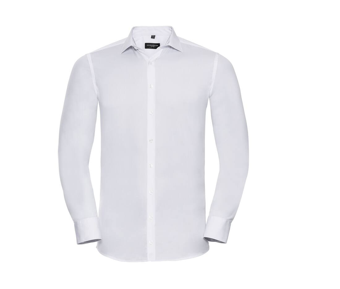Men's long sleeve fitted ultimate stretch shirt