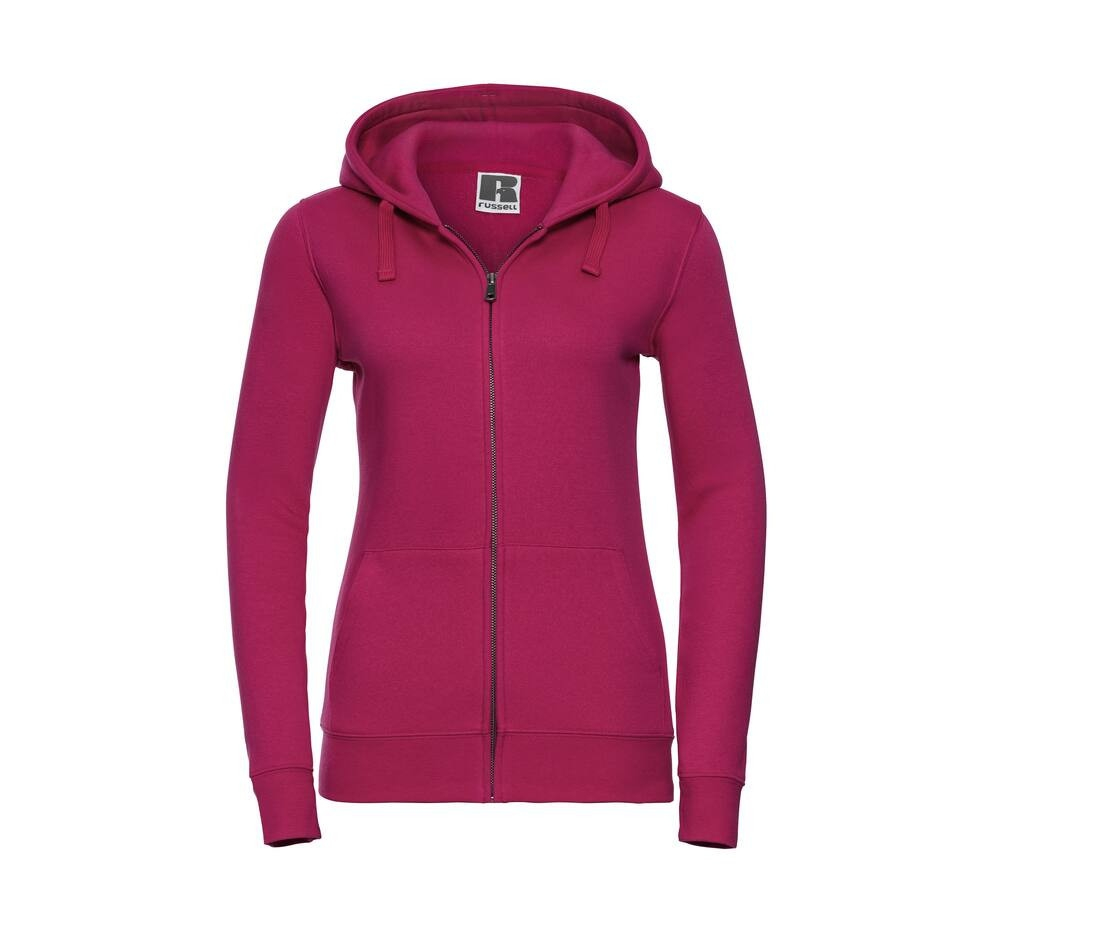 Sweat zippé femme capuche