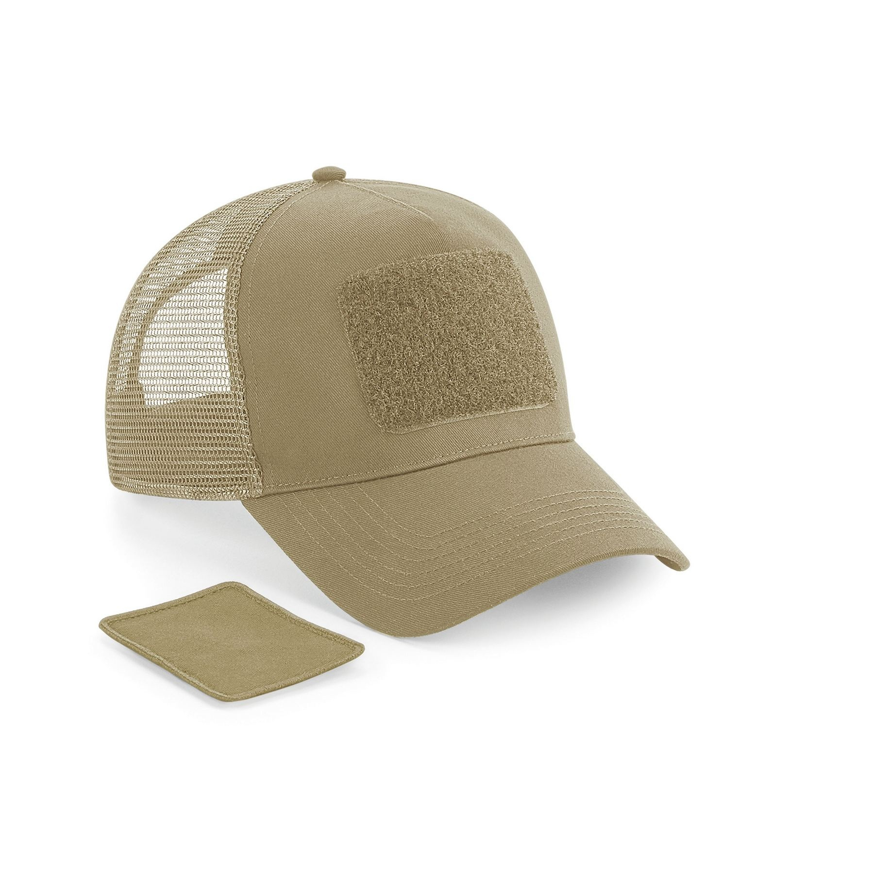 Casquette avec empiècement amovible