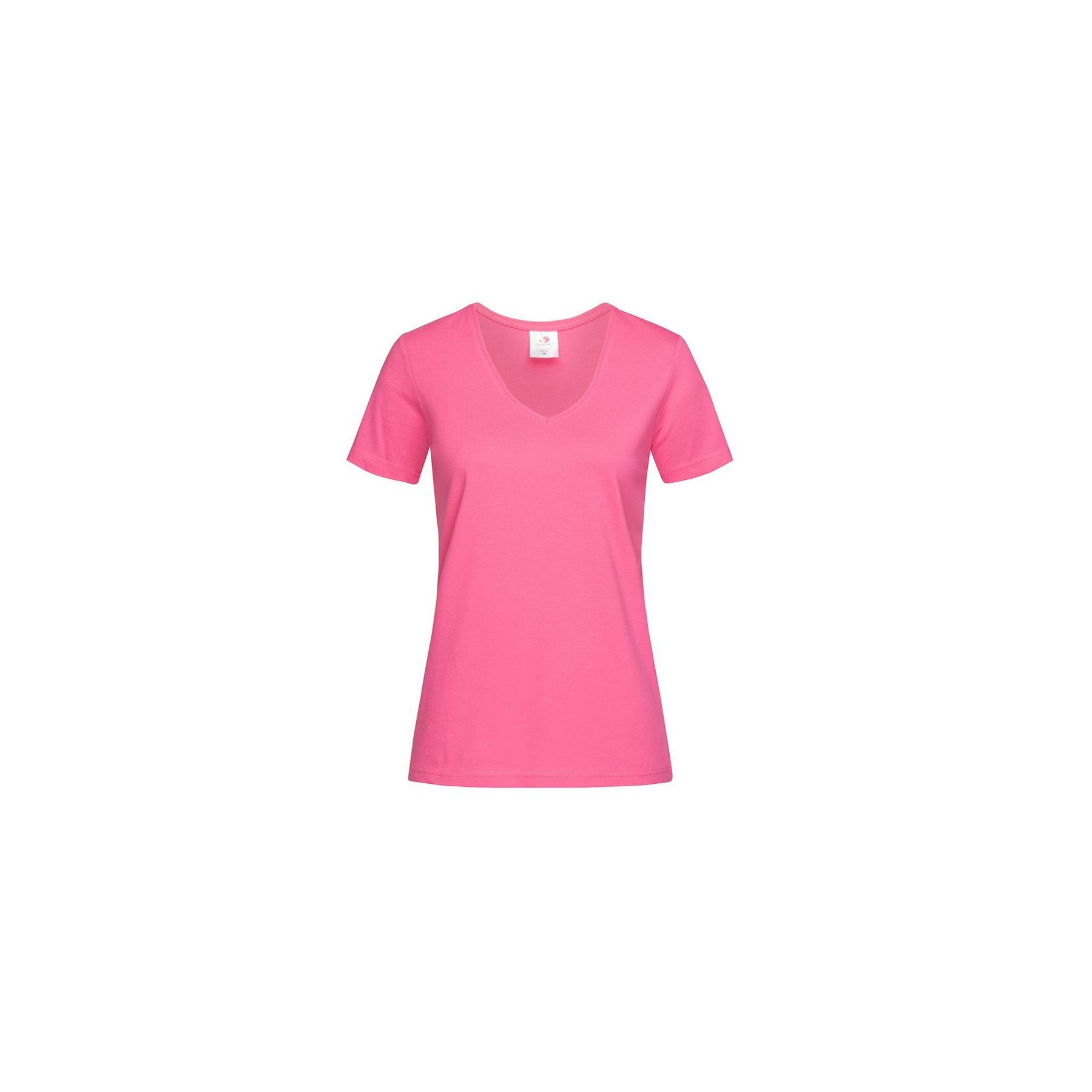 Tee-shirt femme col v