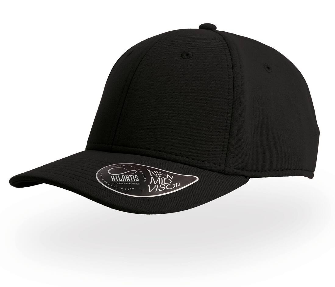 Casquette 6 pans mid visor jersey