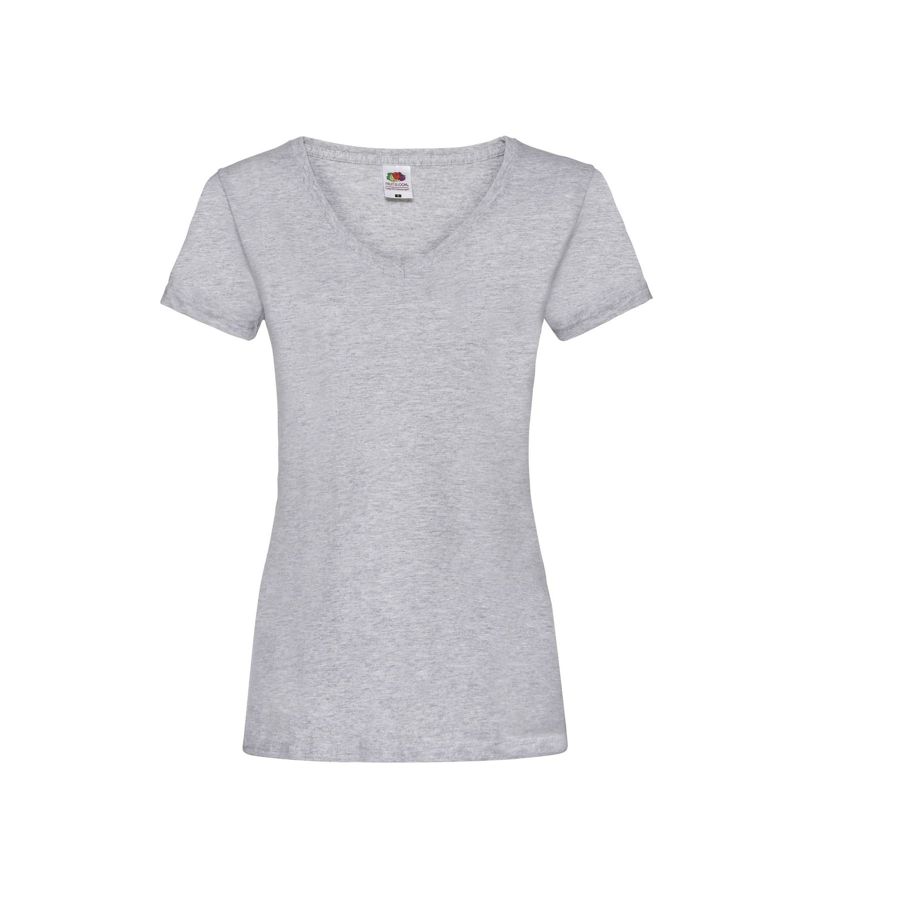 Tee-shirt col v femme valueweight