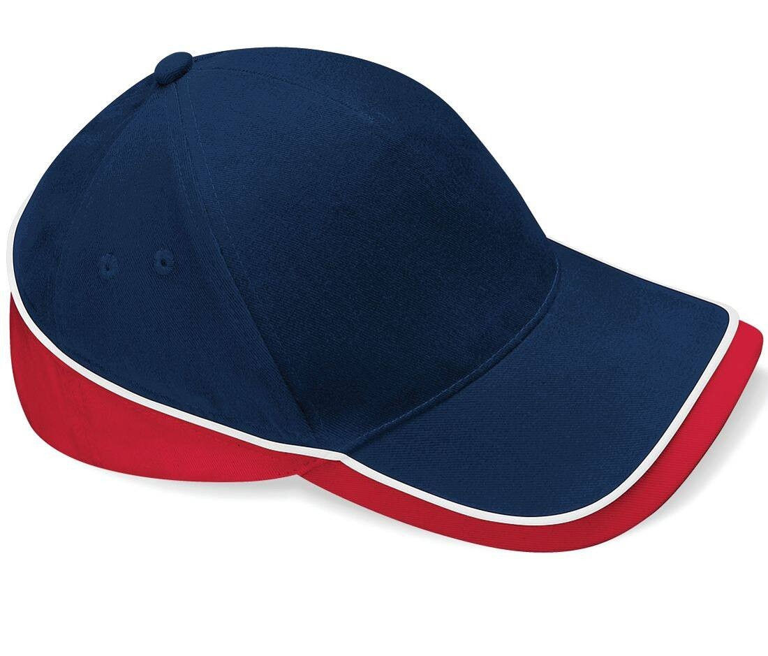 Casquette bicolore 5 pans