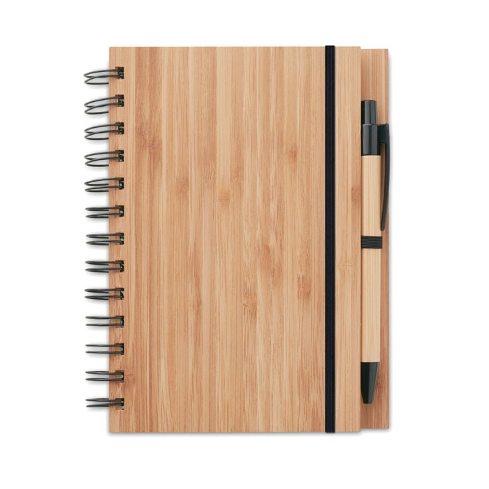 BAMBLOC - Carnet et stylo en bambou thumb