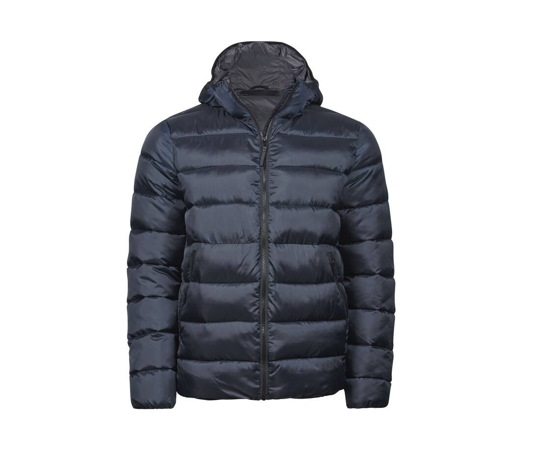 Doudoune à capuche en polyester recyclé