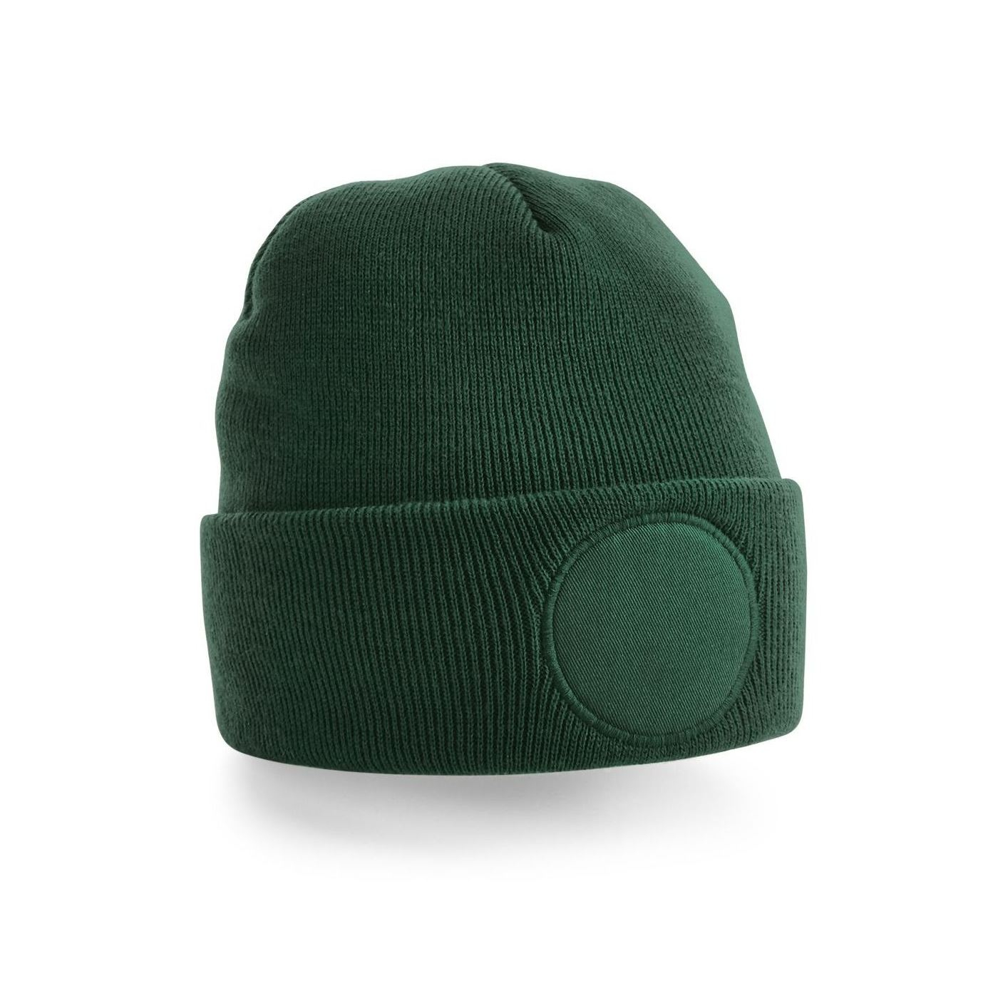 Bonnet empiècement rond