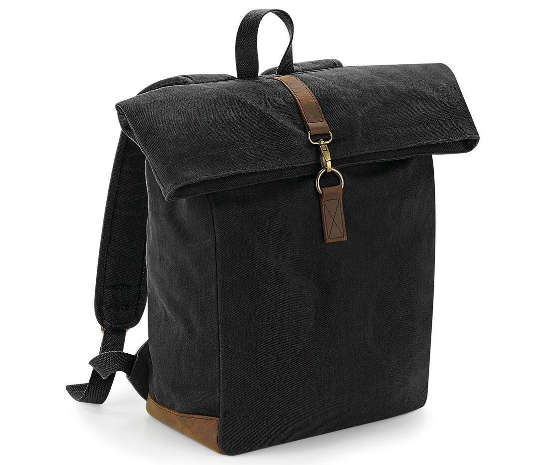 Sac à dos en toile cirée traditionnel