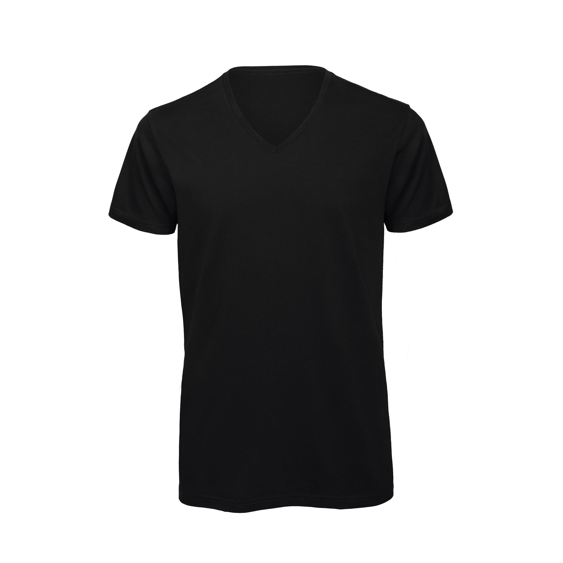 Tee-shirt homme col v en coton bio