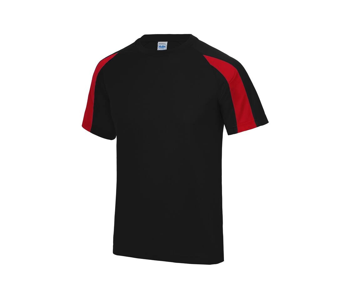 Tee-shirt de sport contrasté