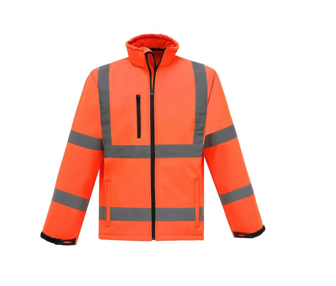 Veste softshell haute visibilité