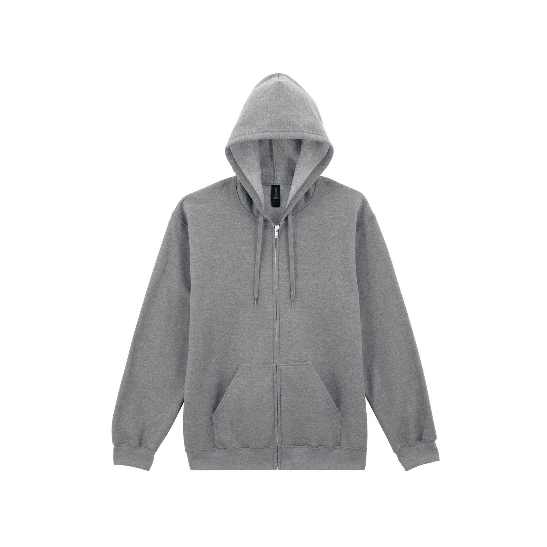 Sweat à capuche zippé unisexe