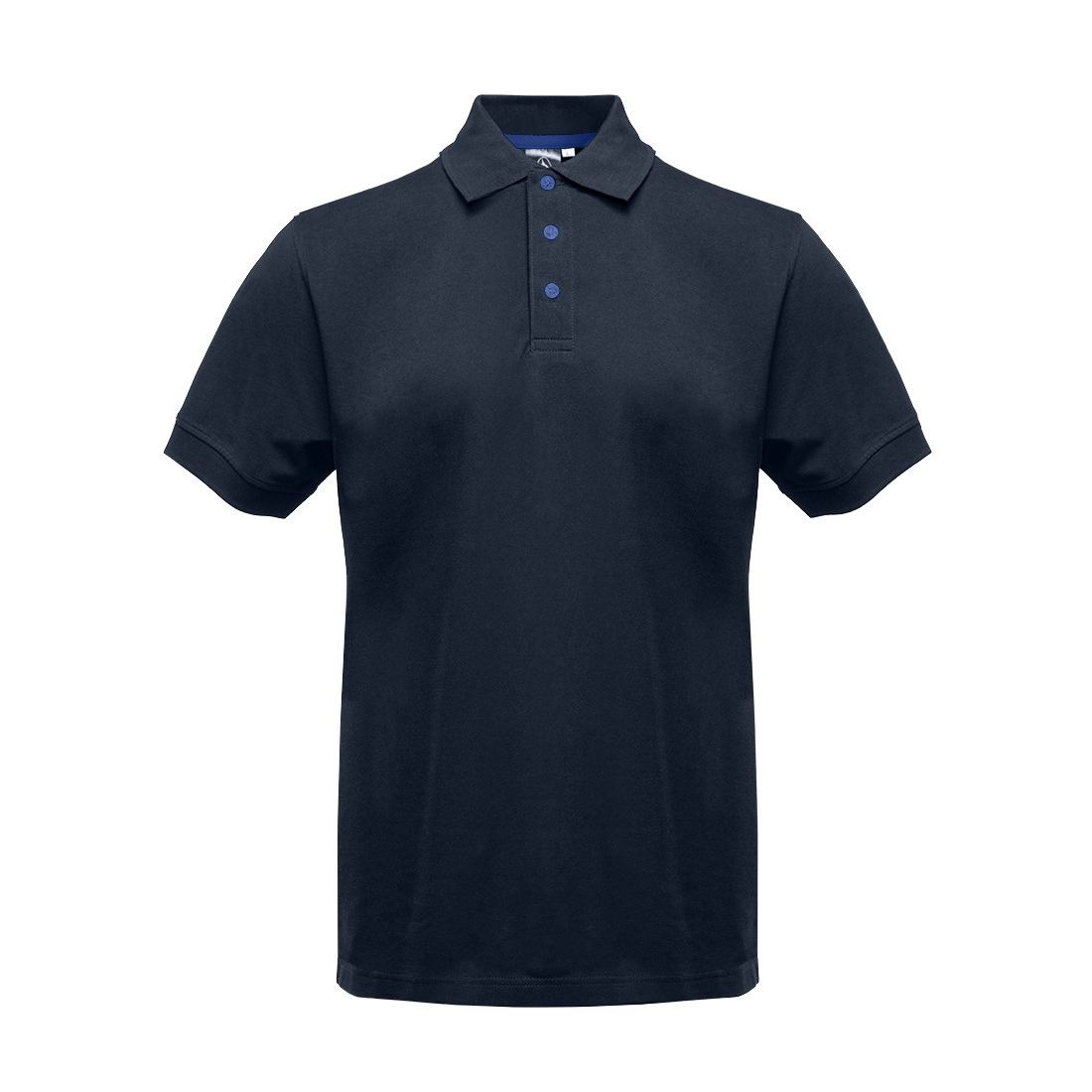 Polo avec boutons contrastés