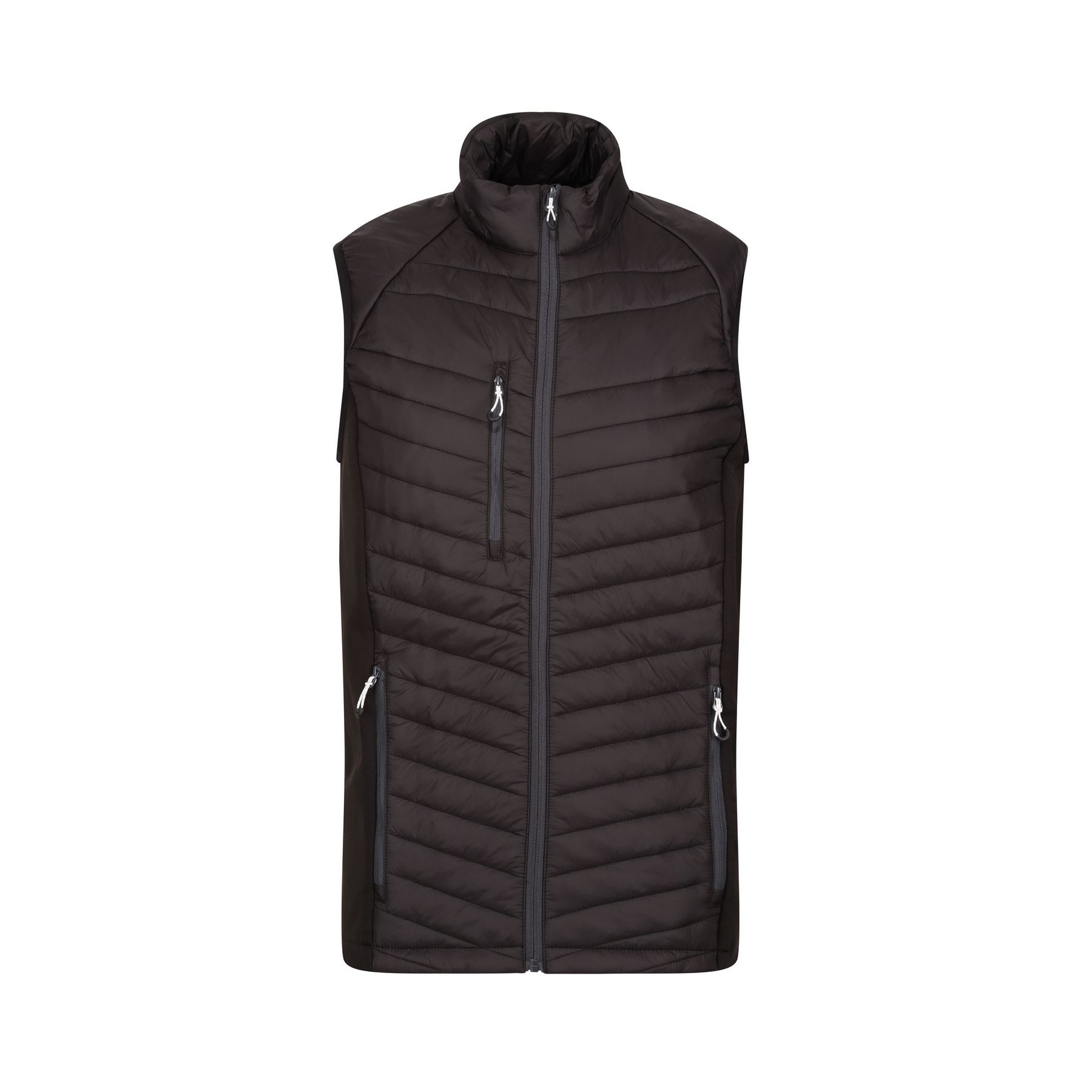 Bodywarmer bi-matière homme