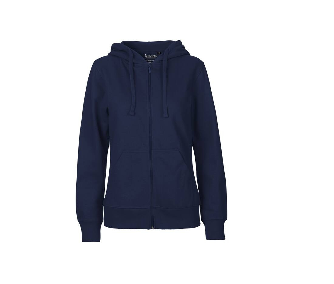 Sweat capuche zippé femme