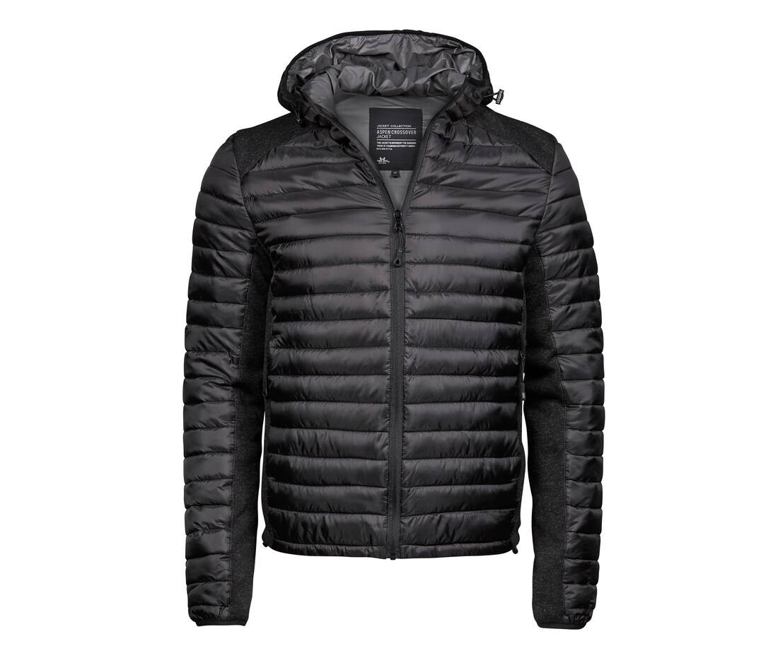 Doudoune capuche crossover homme