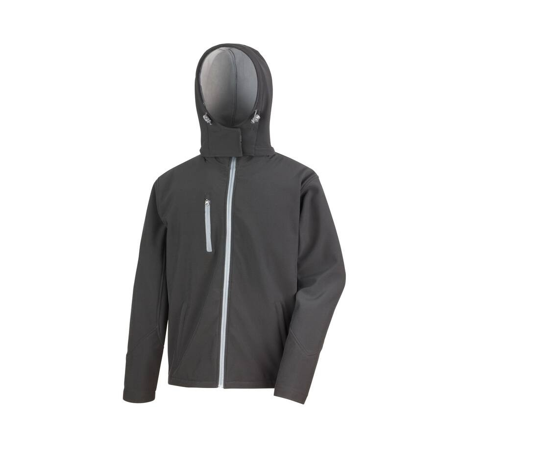 Veste softshell homme à capuche