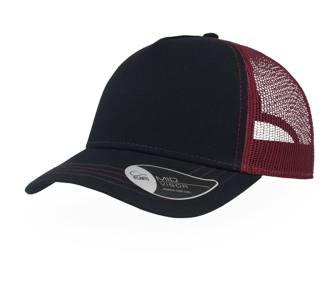 Casquette rapper en coton canvas