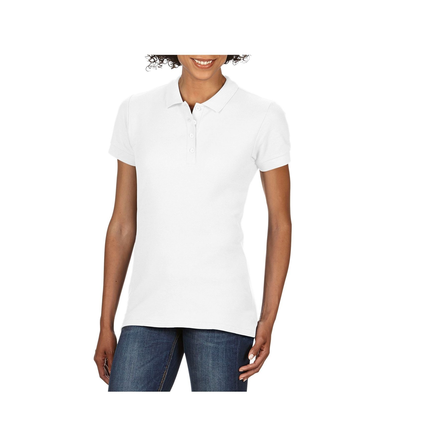 Polo piqué femme