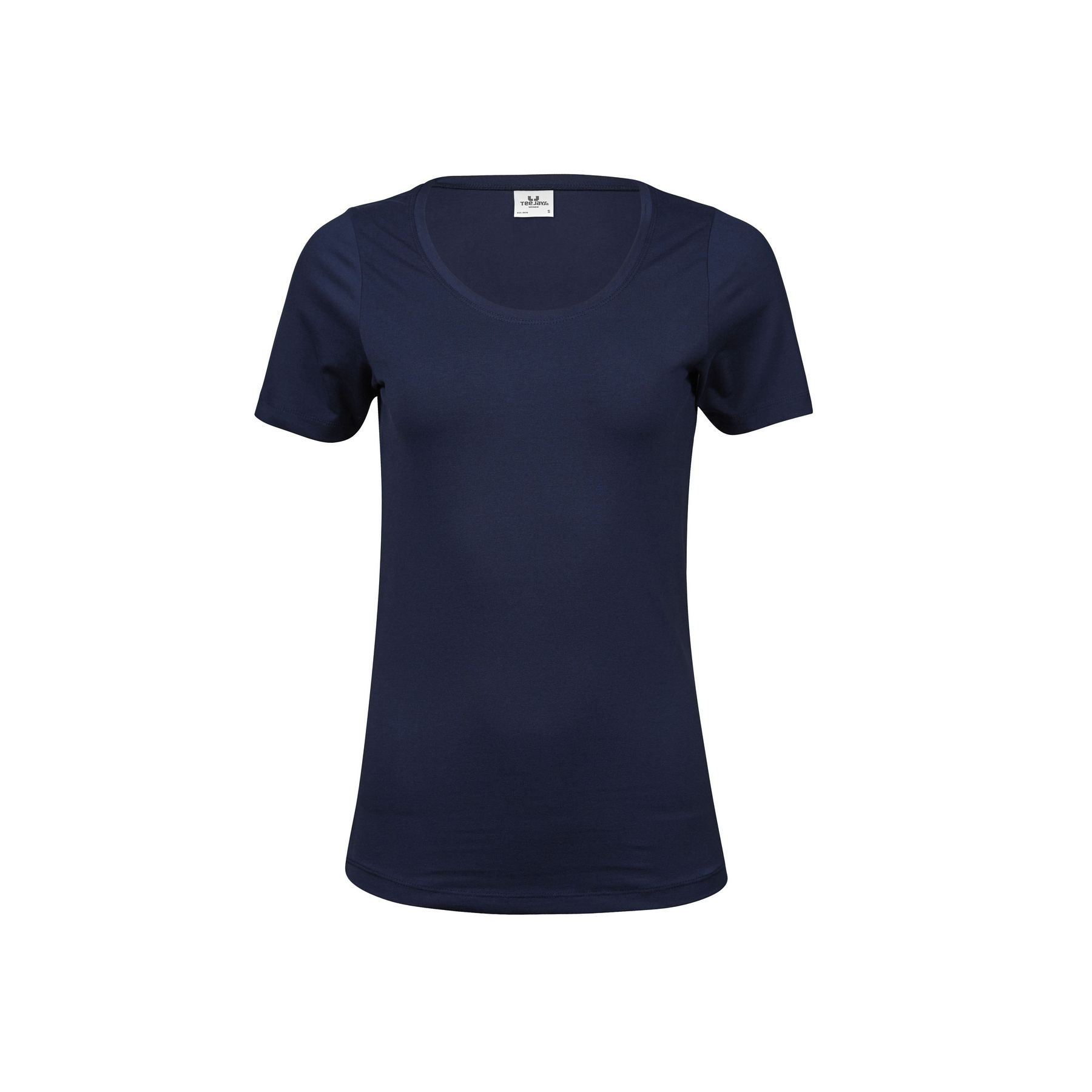 Tee-shirt stretch col rond