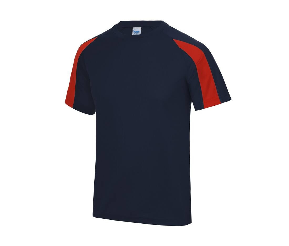 Tee-shirt de sport contrasté