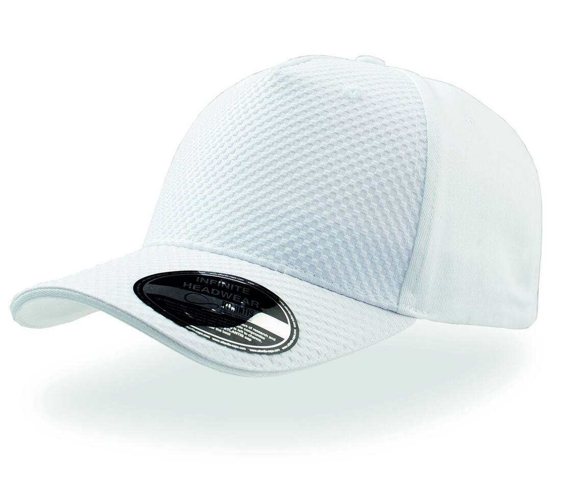 Casquette 5 pans effet nid d'abeille