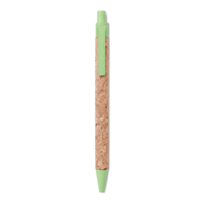 MONTADO - Stylo bille en liège / blé-paille
