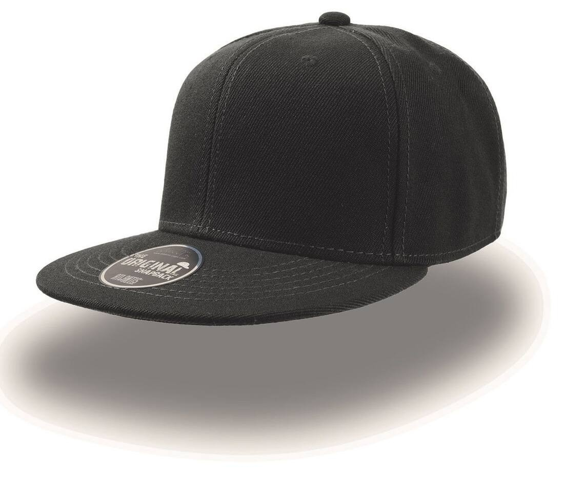 Casquette snap visière plate