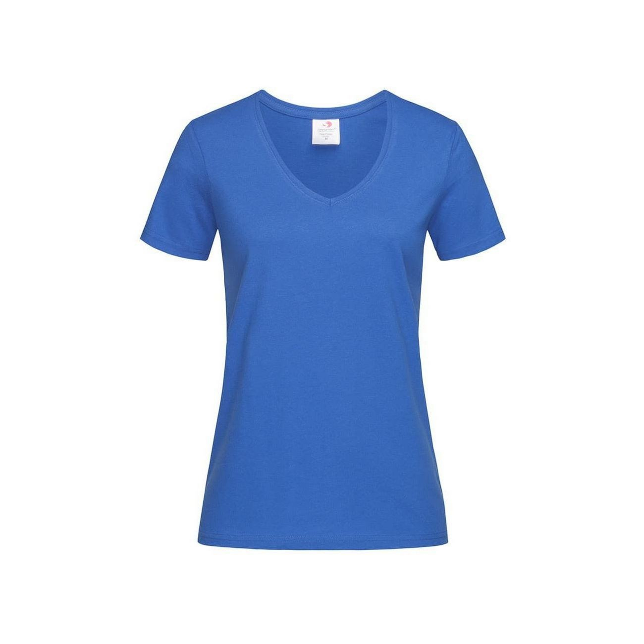 Tee-shirt femme col v