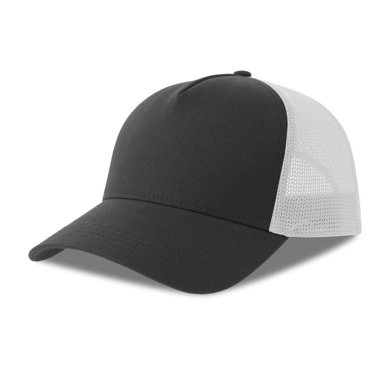 Casquette 5 pans style trucker en coton