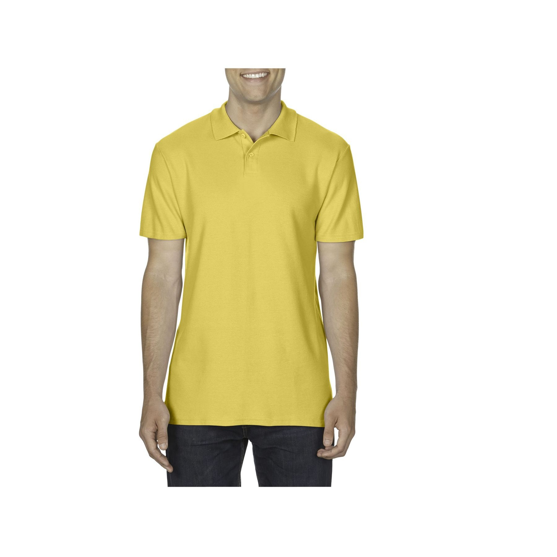 Polo piqué homme