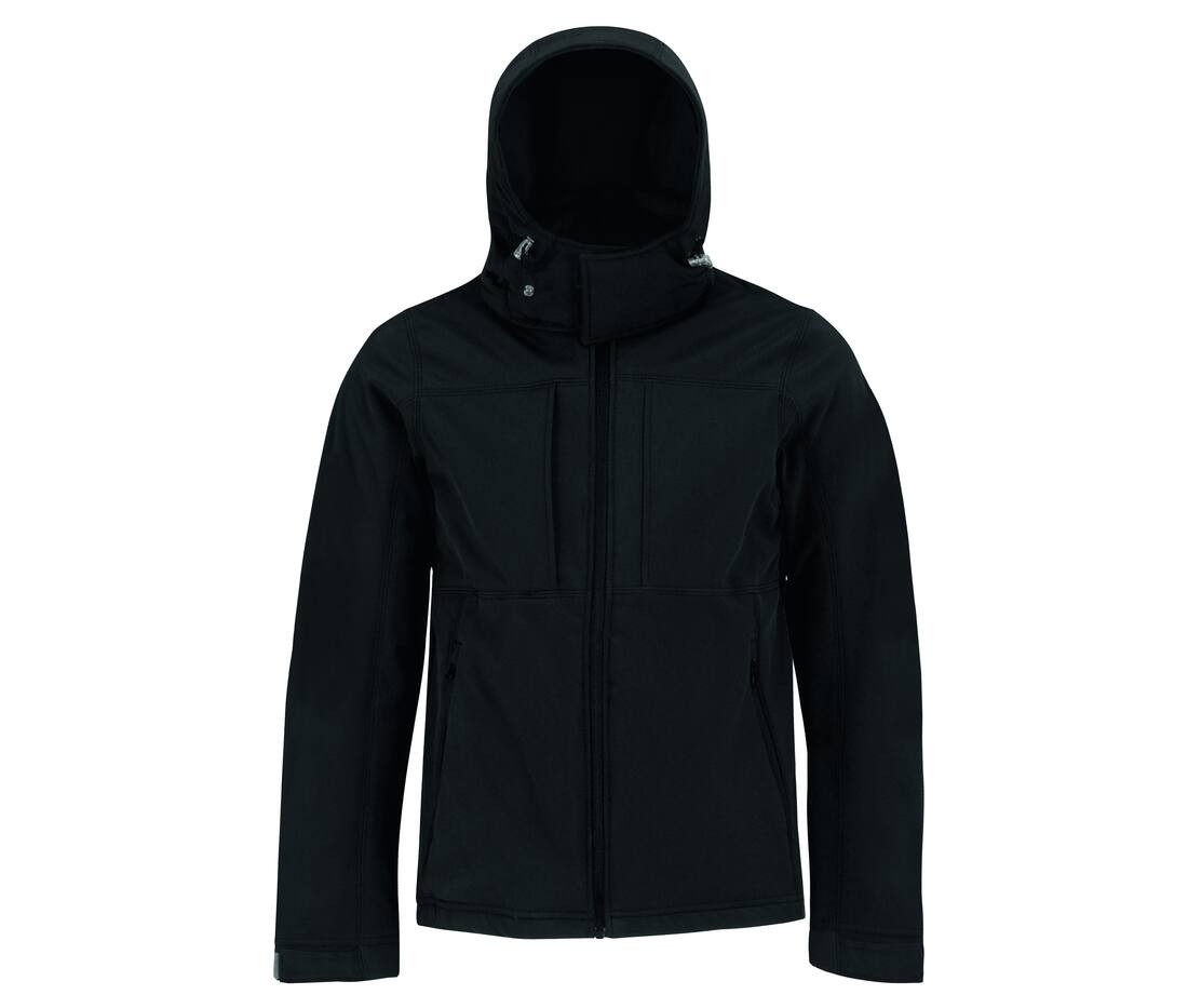 Veste softshell homme à capuche