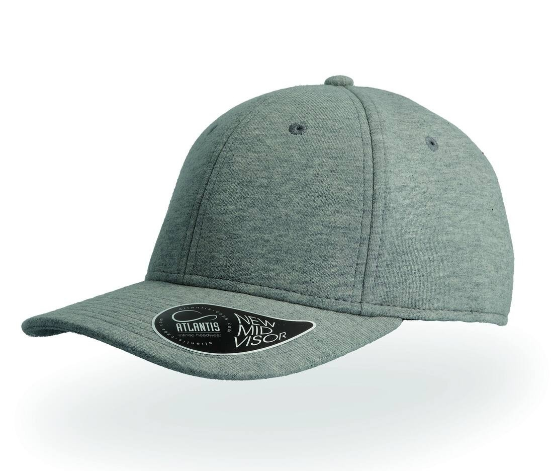 Casquette 6 pans mid visor jersey