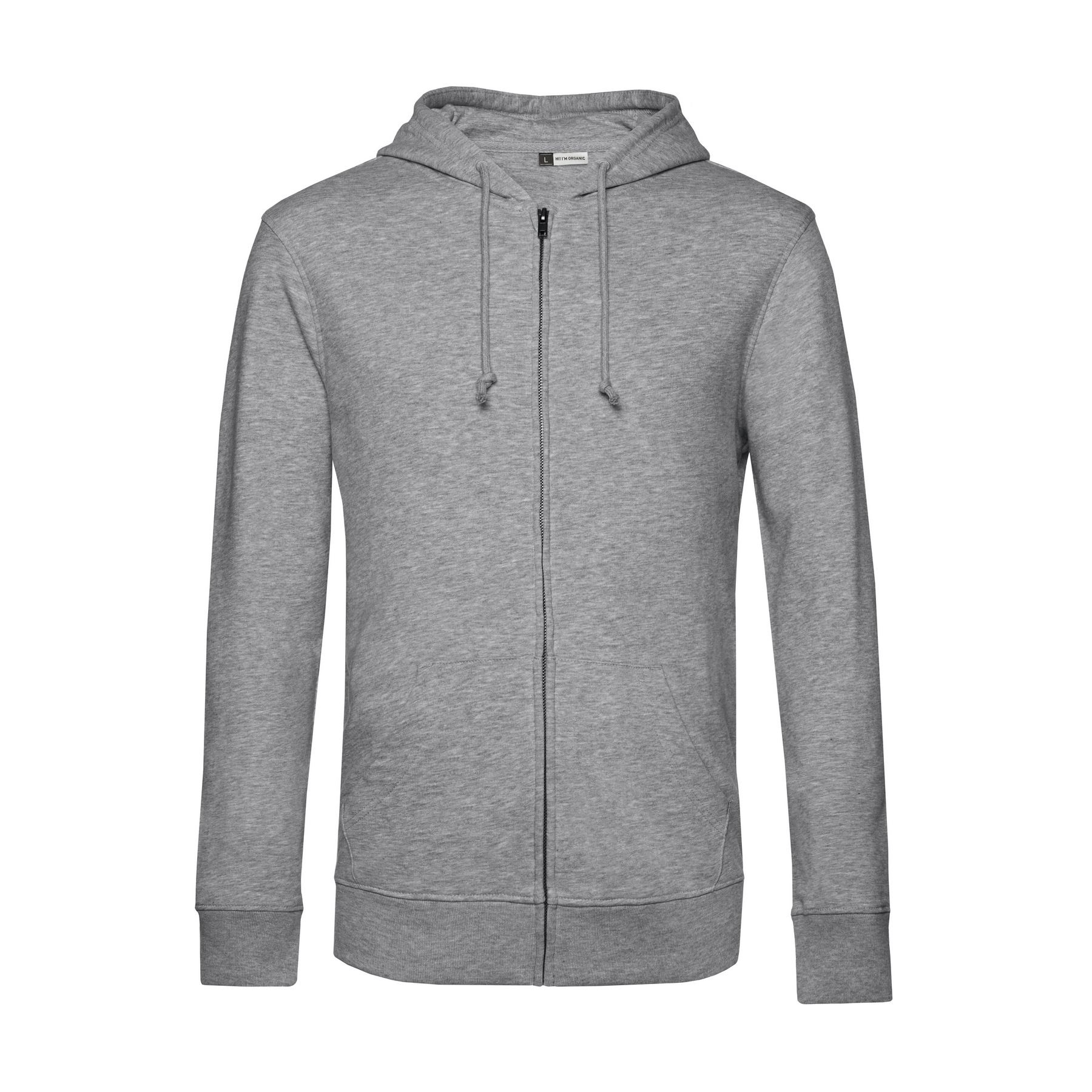 Sweat capuche zippé organique