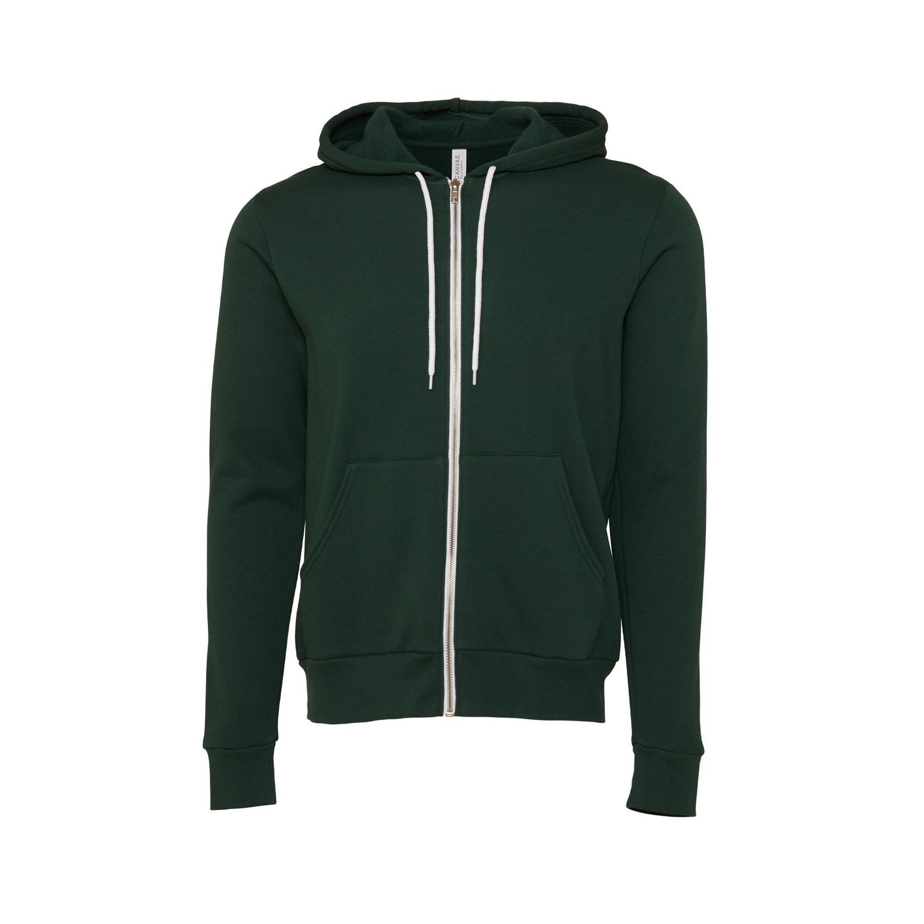 Sweat capuche zippé unisexe