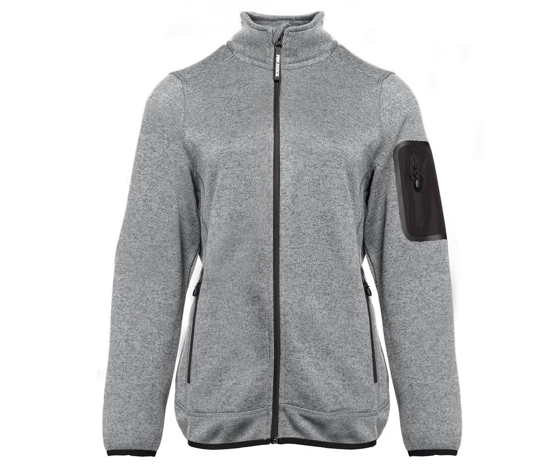 Veste polaire tricotée femme