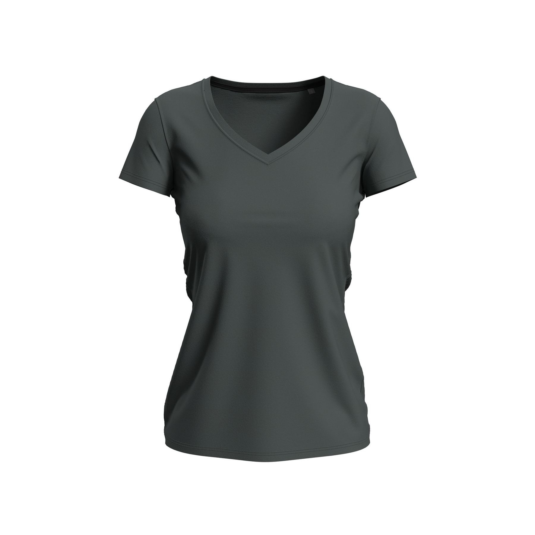 Tee-shirt femme col v