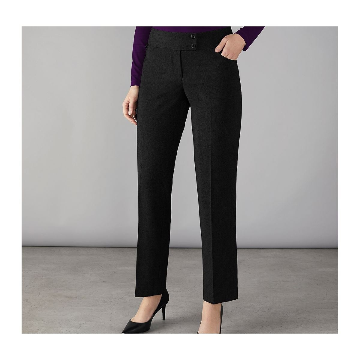 Pantalon de tailleur slim femme maidavale